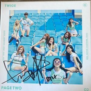 TWICE Page 2 Album with autograph